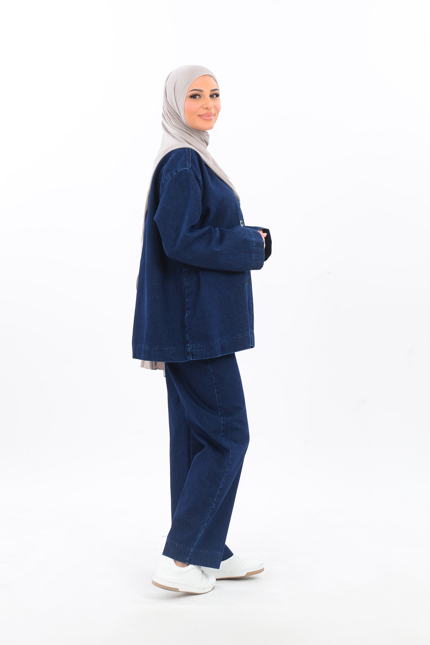 Zweiteiler - Jeans in Blau