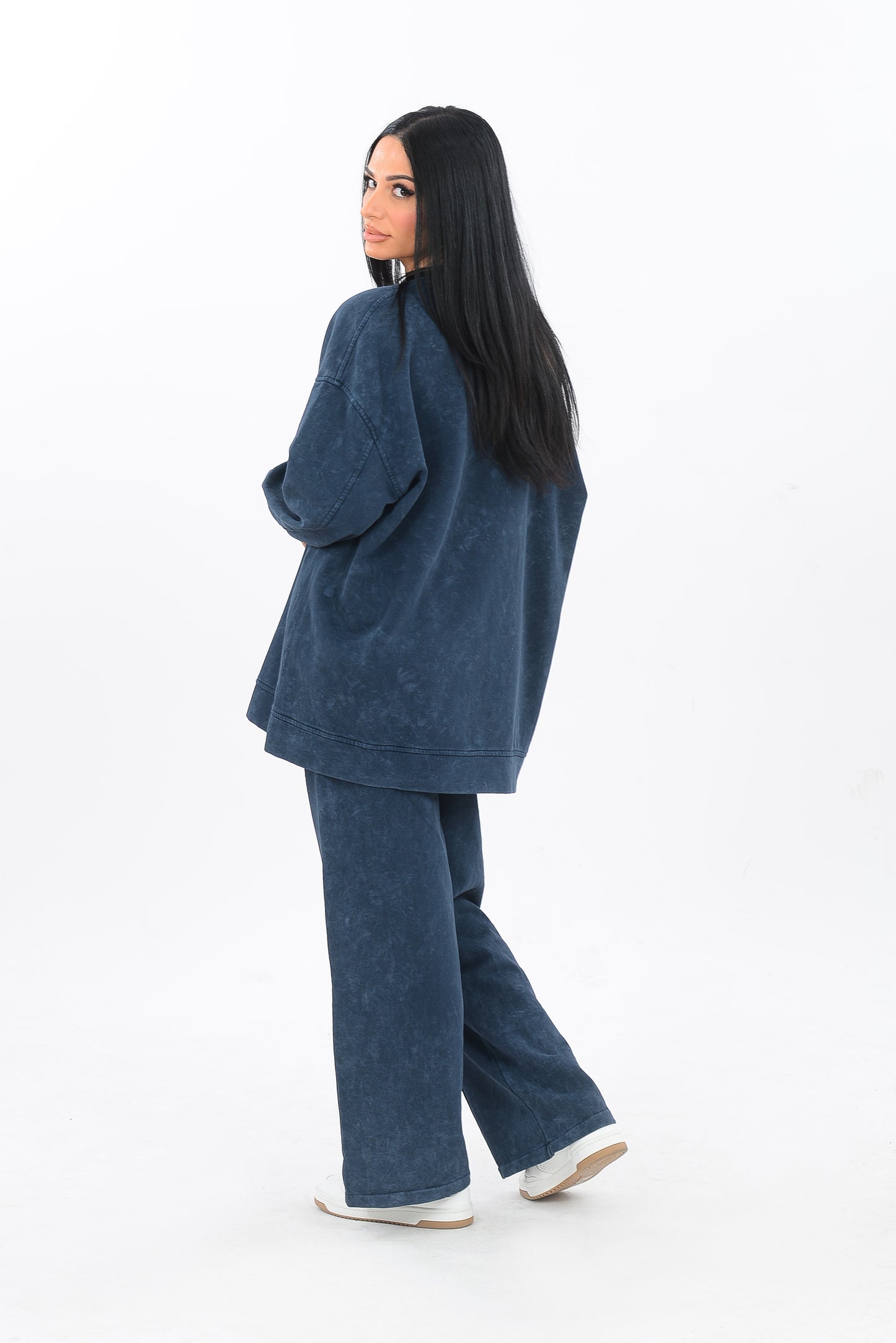 Jogginganzug mit washed Effect