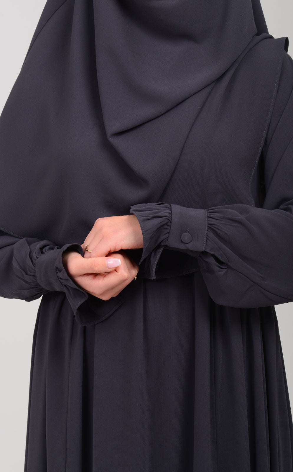 Abaya mit Khimar - Wüstenfels