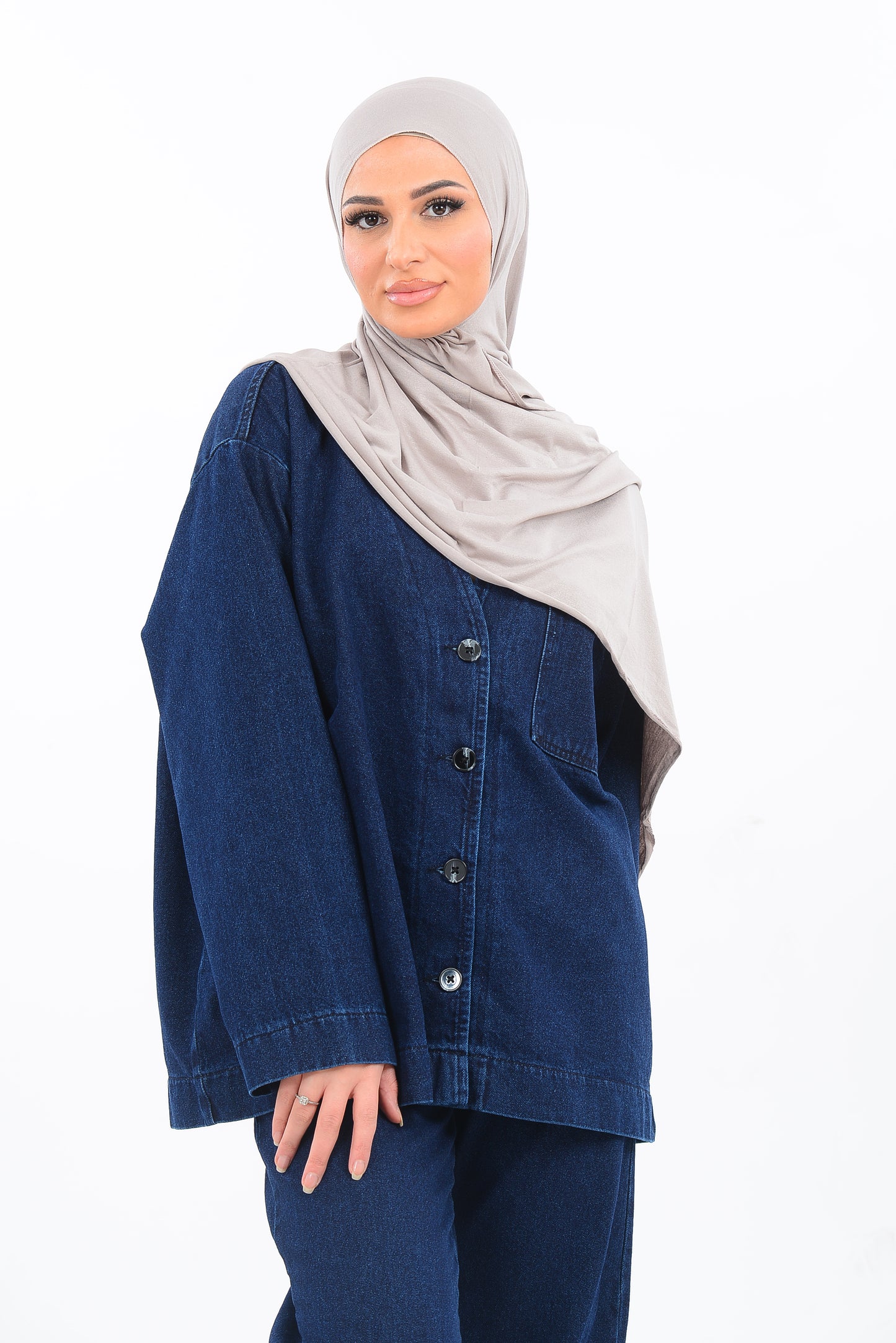 Zweiteiler - Jeans in Blau